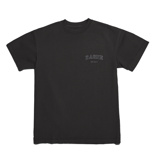 Dagne Dover Short Sleeve Tee in onyx.