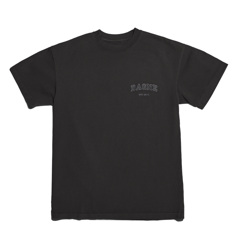 Dagne Dover Short Sleeve Tee in onyx.