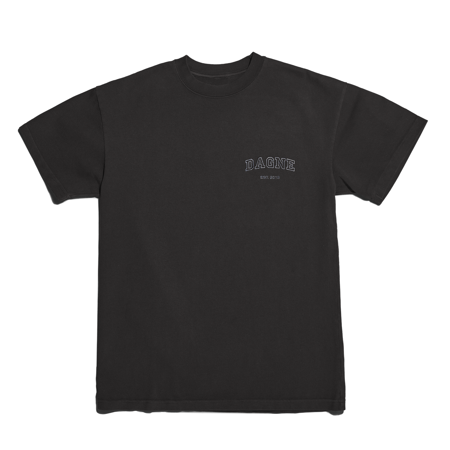 Dagne Dover Short Sleeve Tee in onyx.