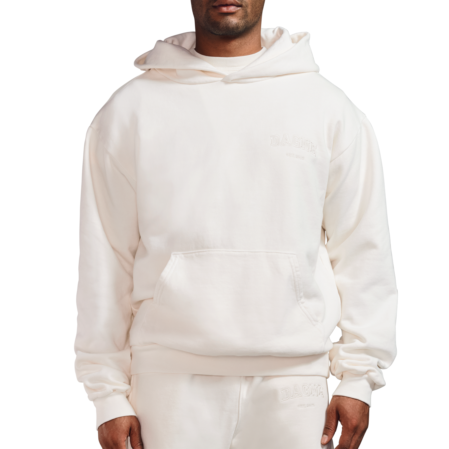 NoPDP - hover Jenry is 6'0 wearing a size M sweatshirt.