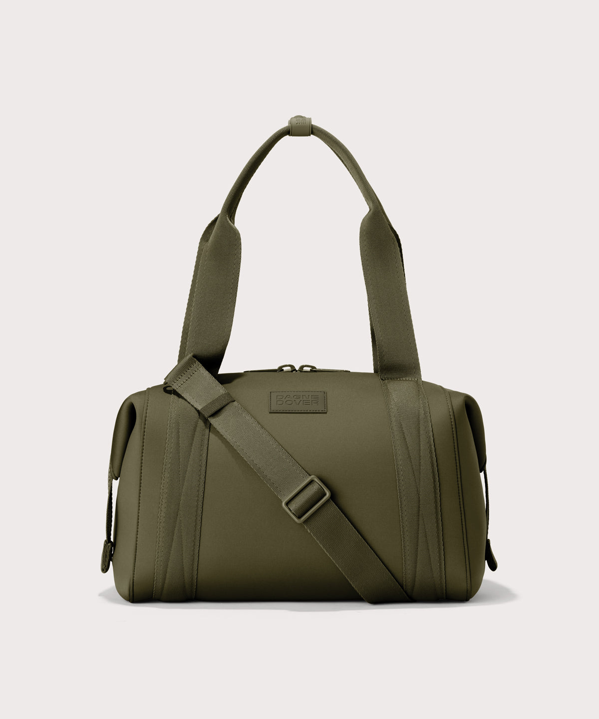Medium Landon Carryall in dark green
