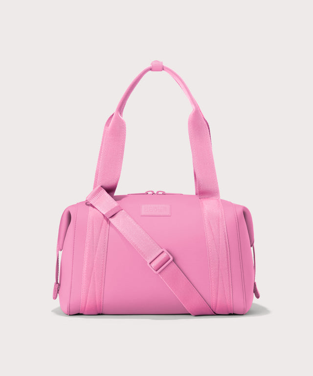 Dagne Dover Medium Landon Carryall in a true bubble gum pink.