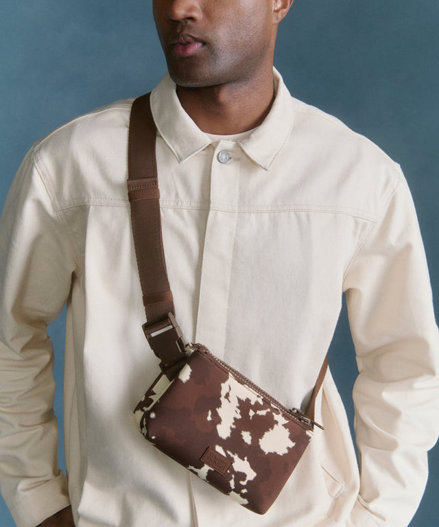 Bennie Sling in Cow Print