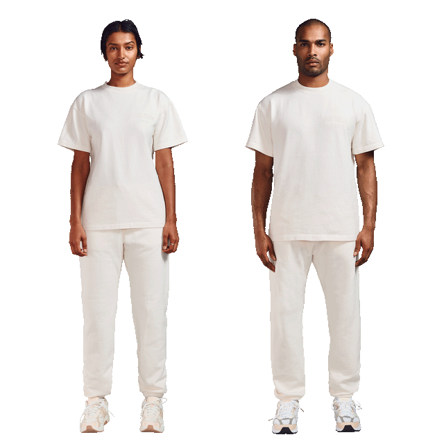 Model Left: Varsha is 5’11” wearing size XS,  Model Right: Jenry is 6’0” wearing size M