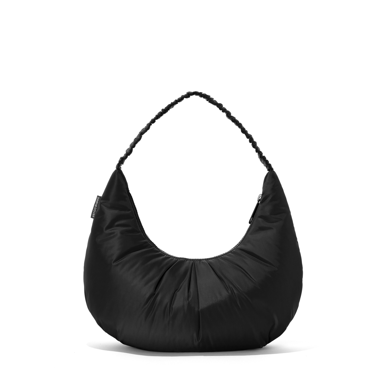 Dagne Dover Rider Shoulder Bag in black seen from a side.