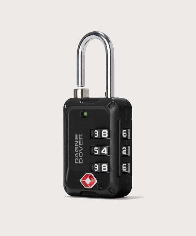 Lyon Luggage Lock in Onyx
