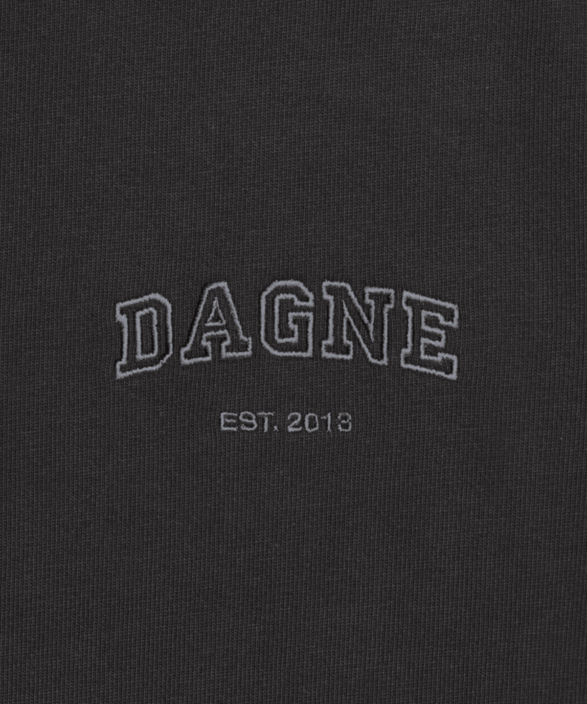 Varsity Logo T-shirt in Onyx, 4X