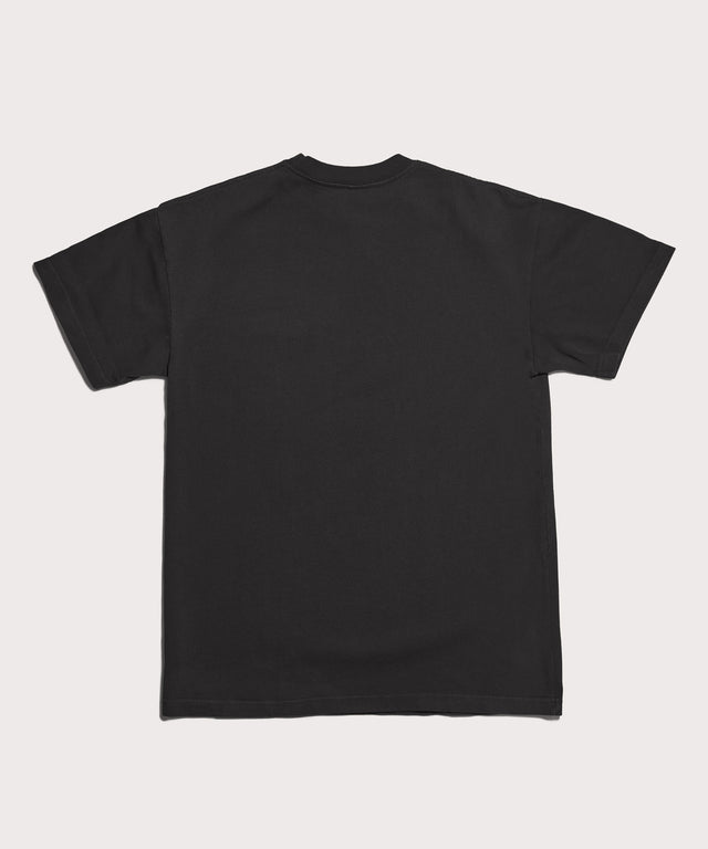 Varsity Logo T-shirt in Onyx, Medium