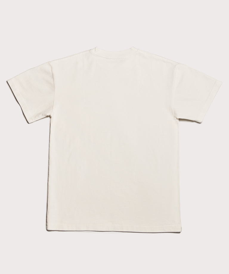 Varsity Logo T-shirt in Moonbeam, XL