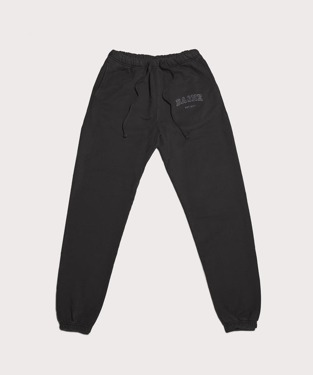 Varsity Logo Sweatpants in Onyx, XL