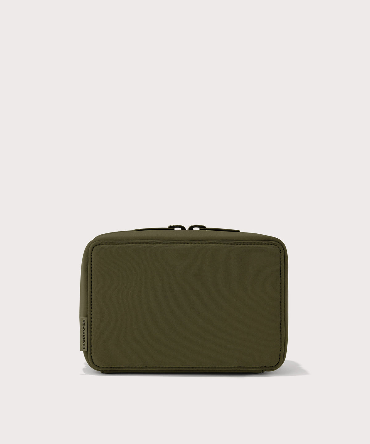 Dagne Dover large Arlo Tech Organizer in dark green.