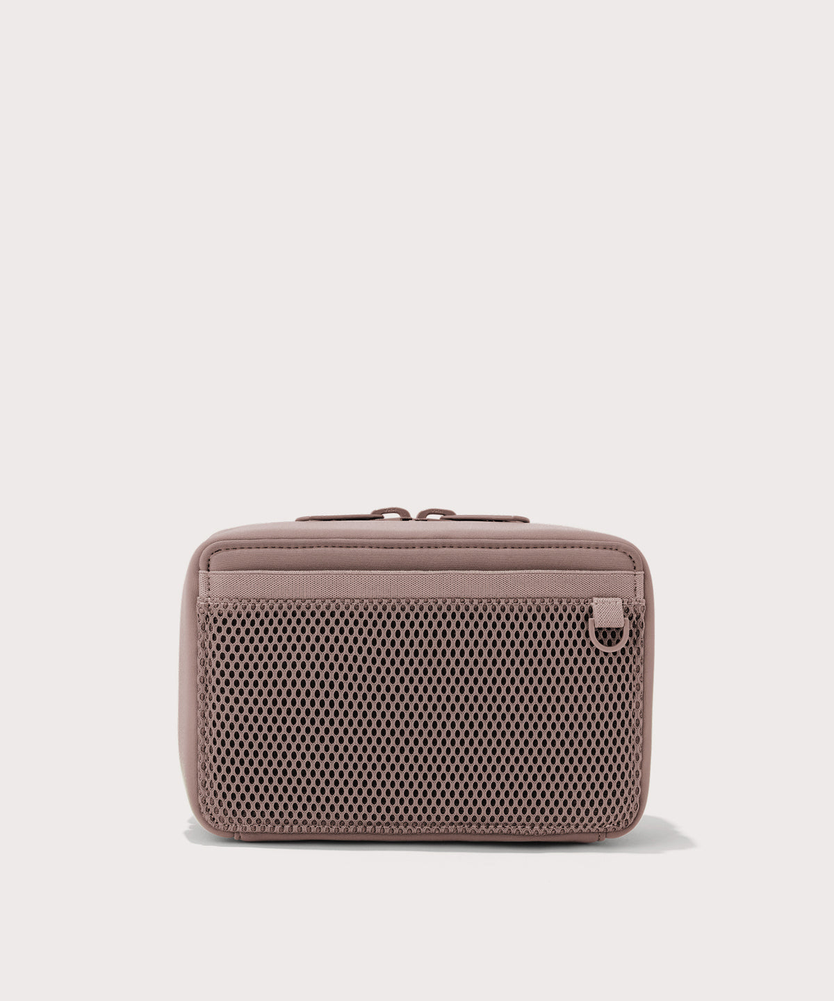 Dagne Dover large Arlo Tech Organizer in pink seen from the back.