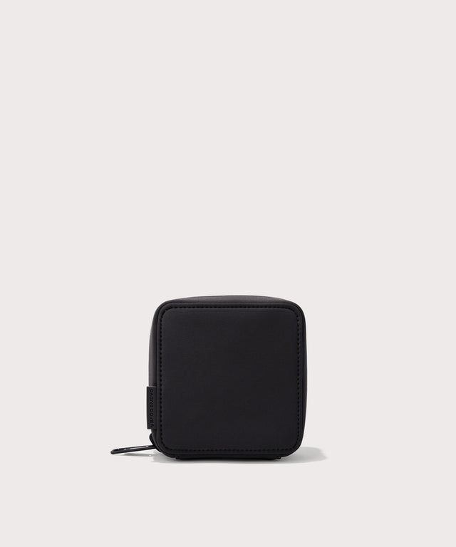 Dagne Dover small Arlo Tech Organizer in black.