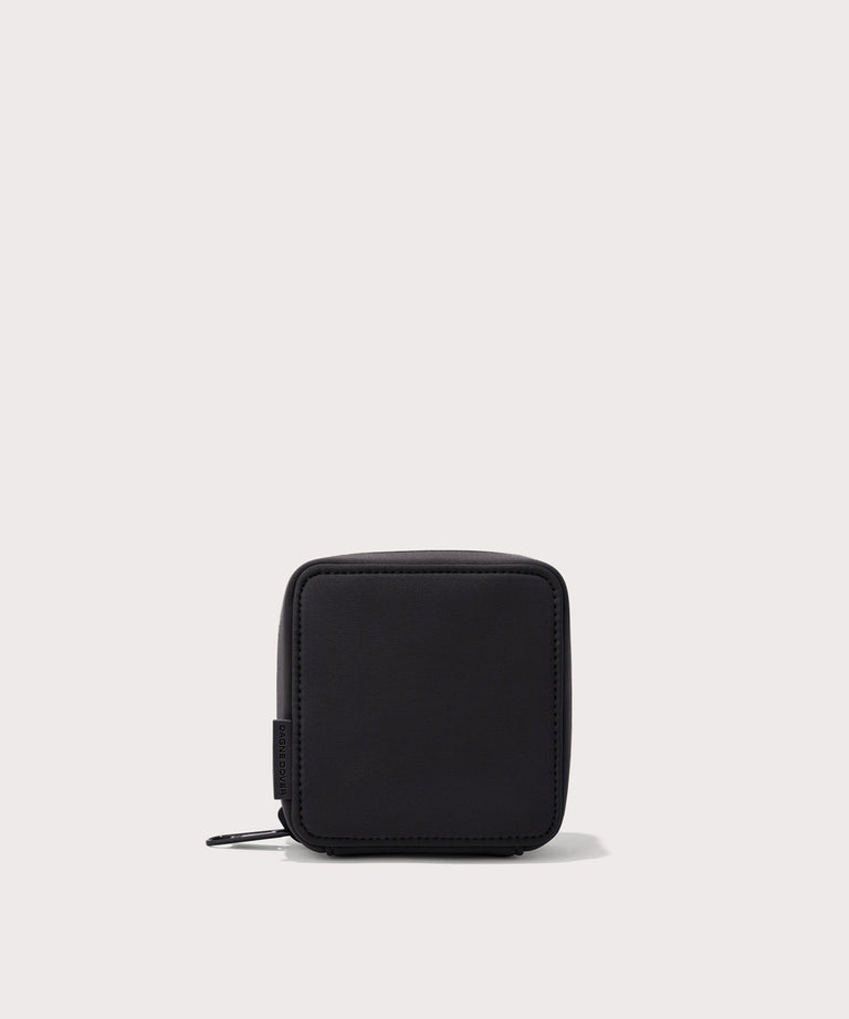 Dagne Dover small Arlo Tech Organizer in black.