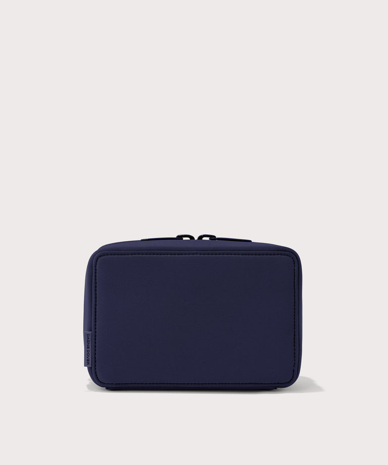 Dagne Dover large Arlo Tech Organizer in dark blue.