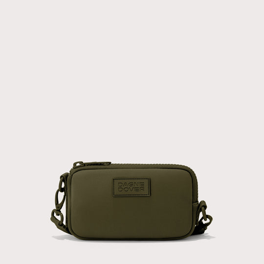 Mara Phone Sling in Dark Moss