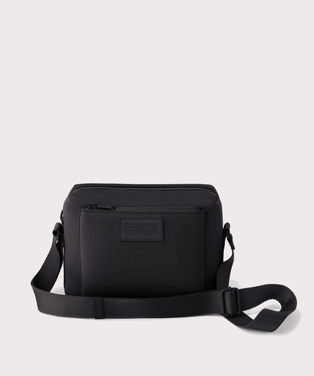 Dagne Dover Micah Crossbody in black.
