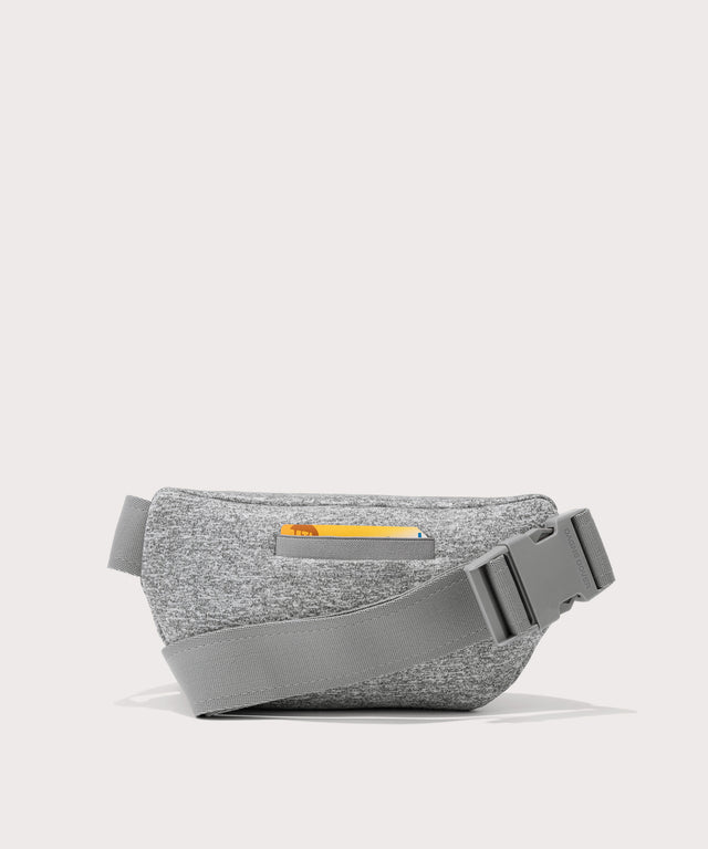 Dagne Dover Ace Fanny Pack in grey  seen from the back
