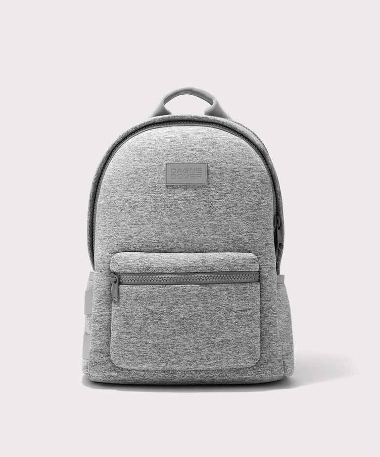 Dagne Dover large Dakota Neoprene Backpack in grey.