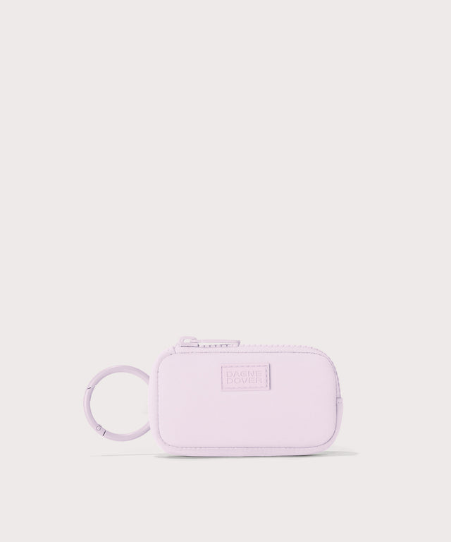 Dagne Dover Mara Keychain in a soft purple with grey undertones.
