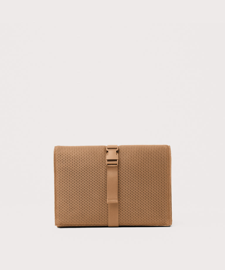 Dagne Dover Joey Changing Kit in camel brown.
