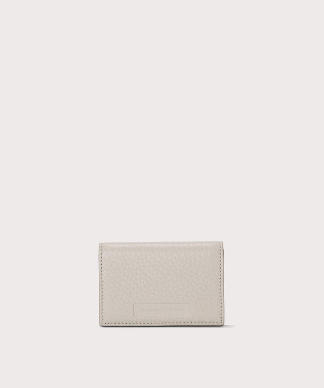 Dagne Dover Accordion Card Case in white.