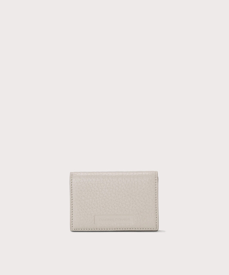 Dagne Dover Accordion Card Case in white.