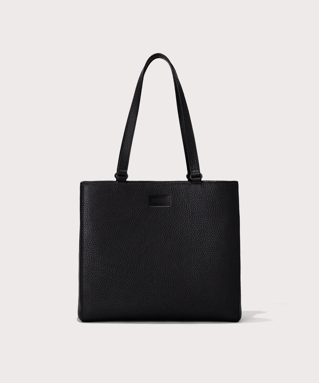 Dagne Dover medium Allyn Tote in black.