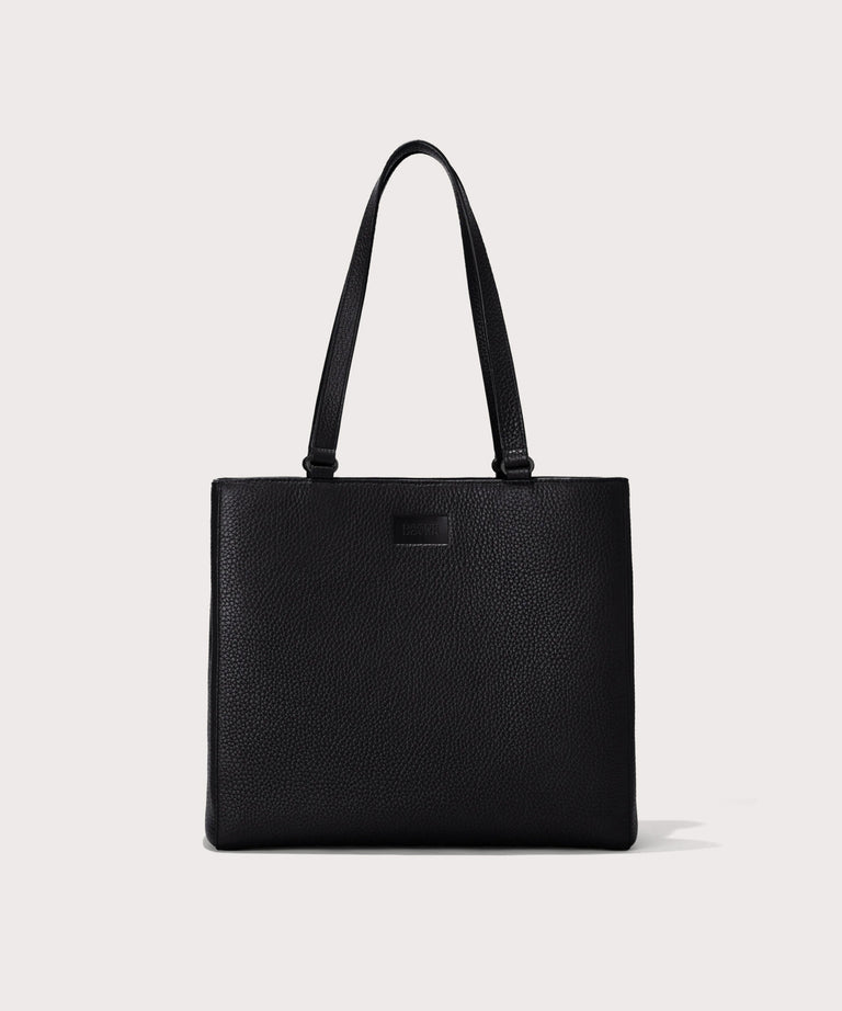 Dagne Dover medium Allyn Tote in black.
