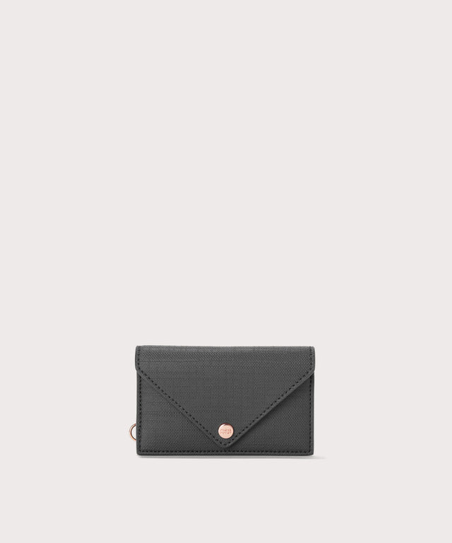 Dagne Dover vegan Card Case in grey.