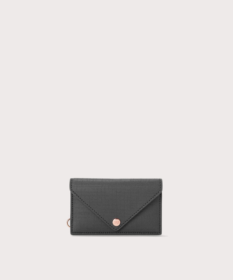Dagne Dover vegan Card Case in grey.