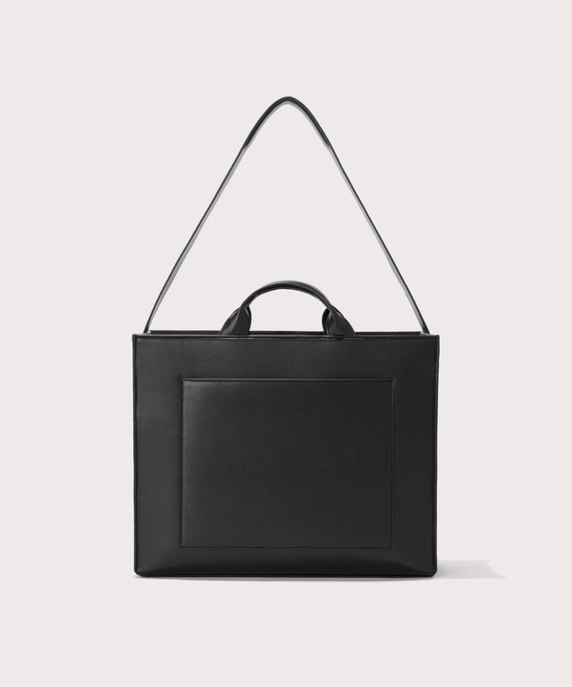 Dagne Dover medium vegan Daily Tote in black.