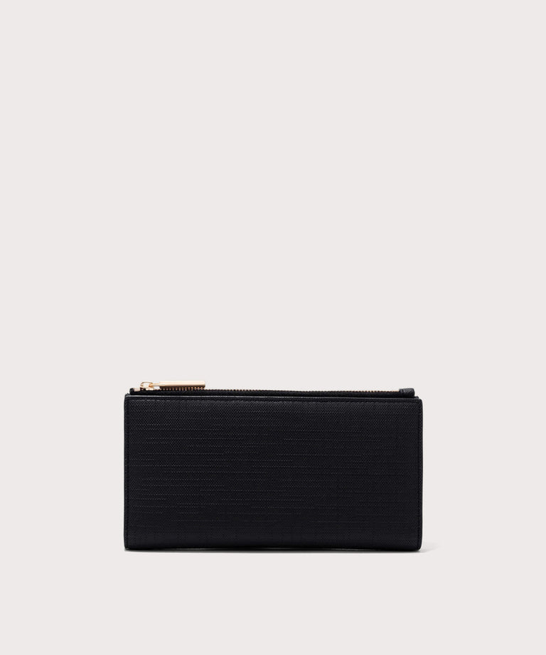 Dagne Dover Slim Wallet in black.
