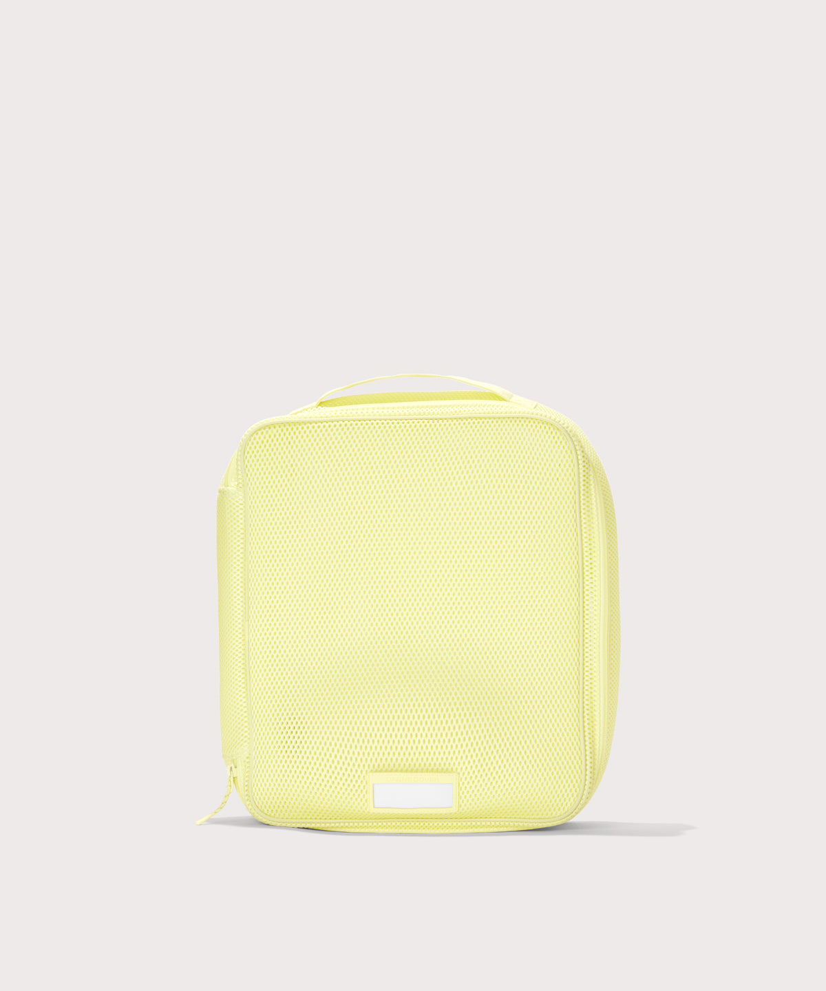 Front view of Large Roma packing cube in citrine