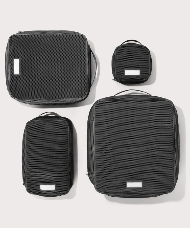 Roma Packing Cube in Carbon Air Mesh, Large