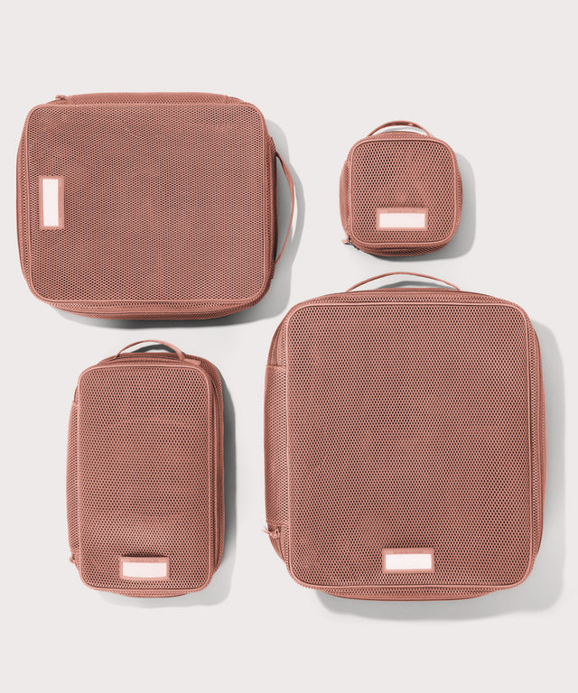 Roma Packing Cube in Warm Dust Air Mesh, Extra Large