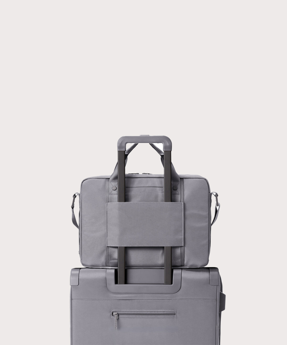 Oslo Slim Laptop Bag in Ash