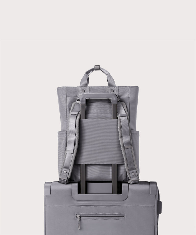 Petra Convertible Tote in Ash