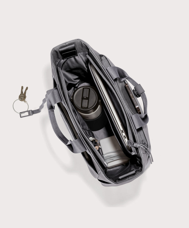 Petra Convertible Tote in Ash